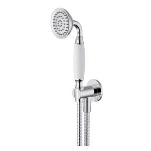 Modern National Bordeaux Hand Shower On Bracket - Chrome