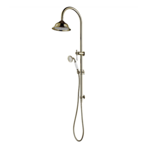Modern National Bordeaux Shower Column Set - Brushed Bronze
