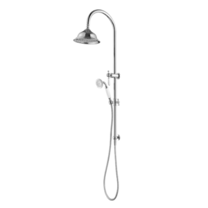 Modern National Bordeaux Shower Column Set - Chrome