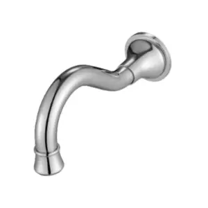 Modern national Bordeaux Bath Spout - Chrome