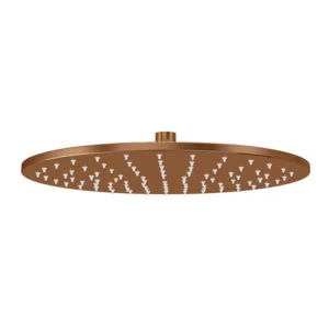 Round Shower Head 300mm - Lustre Bronze