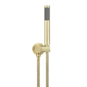 Round Shower on Bracket - Tiger Bronze