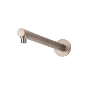 Round Wall Shower Arm 400mm - Champagne