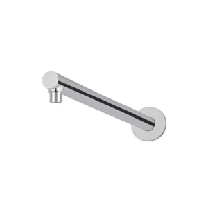 Round Wall Shower Arm 400mm - Polished Chrome