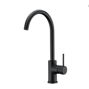 Bellavista Hali Gooseneck Sink Mixer - Black