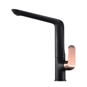 Bellavista Kara Sink Mixer - Black + Gold