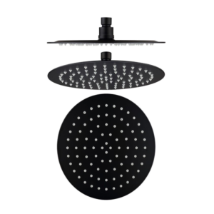 Bellavista Mica Shower Head 250mm - Black