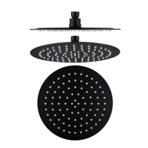 Bellavista Mica Shower Head 300mm - Black
