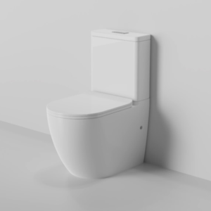 Donna Back to Wall Rimless Toilet Suite - White