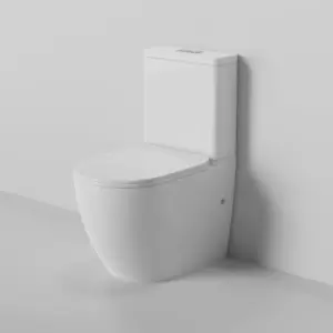 Donna Back to Wall Rimless Toilet Suite - White