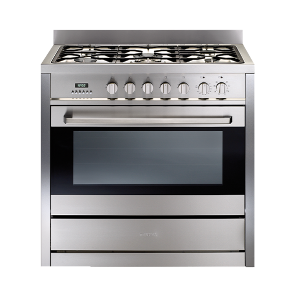 Technika 90cm Dual Fuel Upright Cooker TU950TME8