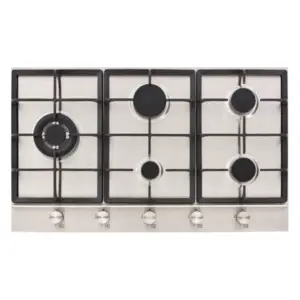 Technika 90cm Stainless Steel Gas Cooktop - H950SLTXFPRO