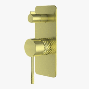 Tiara Diverter Mixer - Brushed Brass - WT 7509