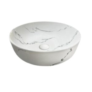 Carrara Above the Counter Basin Matte White - PPS5004