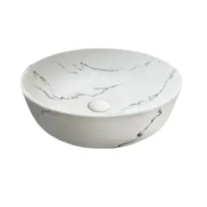 Carrara Above the Counter Basin Matte White - PPS5004