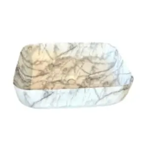 Carrara Above the Counter Basin Matte White - PPS5013CRA