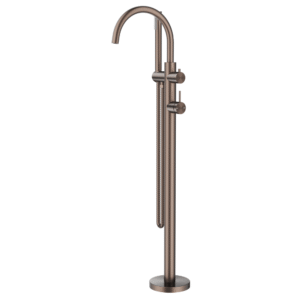 Mica Freestanding Bath Mixer with Hand Shower Dusk Bronze - BFMHS5DB