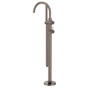 Mica Freestanding Bath Mixer with Hand Shower Dusk Bronze - BFMHS5DB