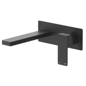 Aleko Project Wall-Spout Combo WBA-28-BLK-TK