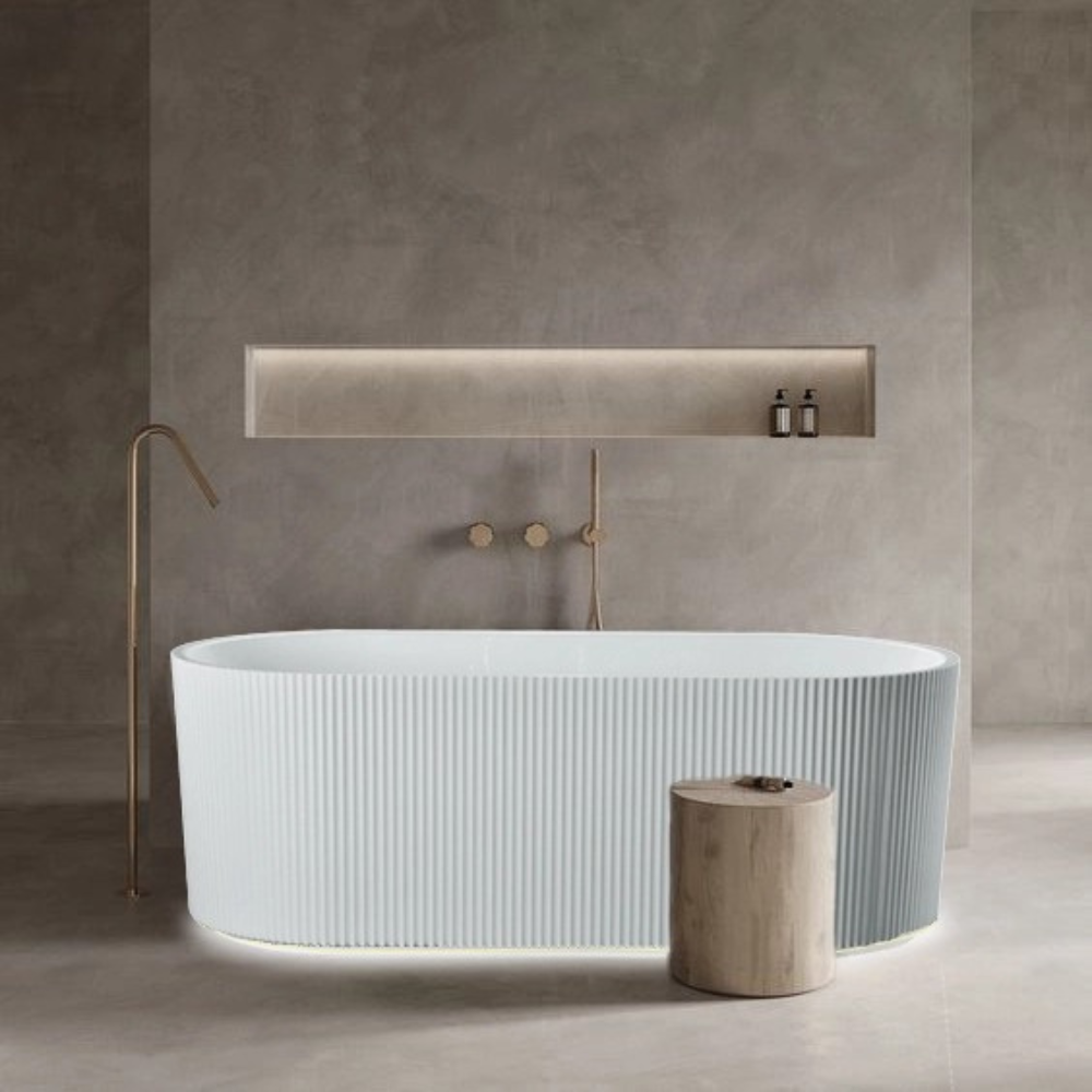Cairo Freestanding Bathtub BTC1500 - White