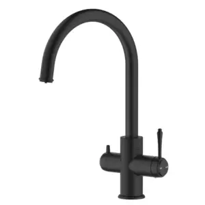 Meca Heritage 3 Way Filter Sink Mixer SM-4-FLT-BLK - Black