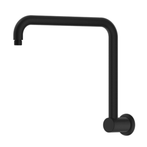 Meca Heritage Gooseneck Shower Arm GN-H-3135-BLK - Black