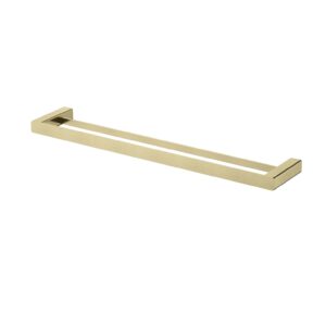 Nova Double Towel Rail 600mm NVA48BM - Brushed Bronze