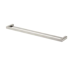 Nova Double Towel Rail 750mm NVA72BN - Brushed Nickel