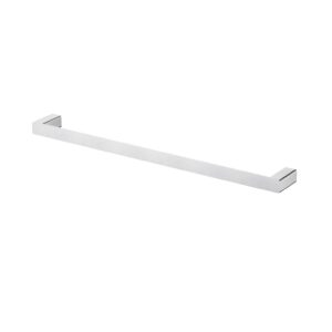 Nova Single Towel Rail 600mm NVA24BC - Brushed Chrome