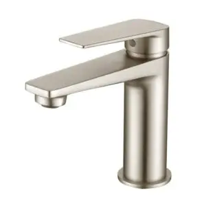 Zevo Short Basin Mixer Z13BMBN - Brushed Nickel