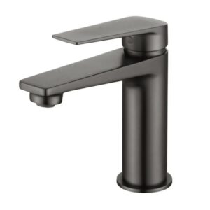 Zevo Short Basin Mixer Z13BMGM - Gun Metal