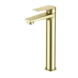 Zevo Tall Basin Mixer Z13TBMBG-LF - Brushed Gold
