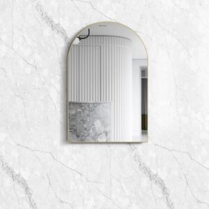 Archie Gold Metal Framed Tuffi Mirror - MFMAR9060G-N