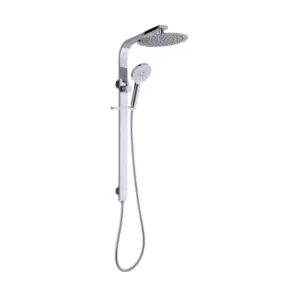 Raco Wide Shower Rail Top Inlet Round - DSH-WIDE-R-T