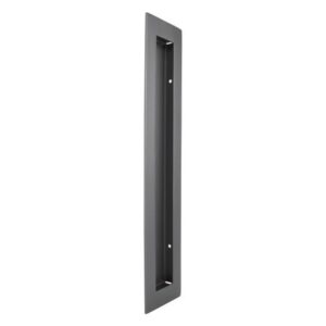 Rectangular Flush Pull 250mm in Satin Graphite - 730FP250SG