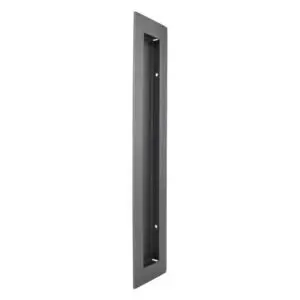Rectangular Flush Pull 250mm in Satin Graphite - 730FP250SG