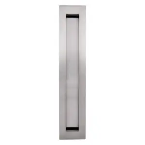 Rectangular Flush Pull 250mm in Stainless Steel - 730FP250SS
