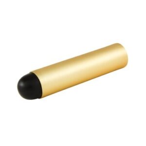 Tube Wall Stop in Satin Brass 75mm - 6207SB