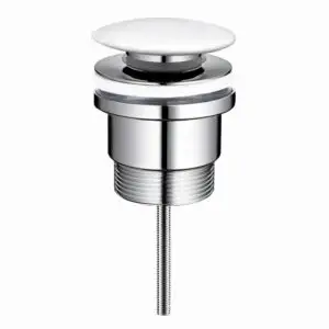 Universal PopUp Pullout Waste 32mm-40mm M43MW - Matte White