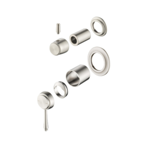Meca Heritage Shower Mixer Diverter Trim Kit Only Brushed Nickel - SHM-4-DV-2P-BN-TK