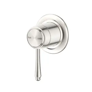 Meca Heritage Shower Mixer Trim Kit Only Brushed Nickel - SHM-4-BN-TK