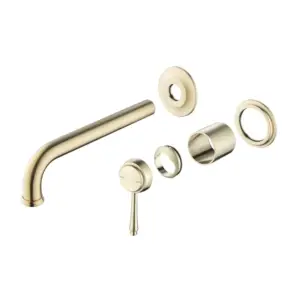 Meca Heritage Wall Spout Combo Trim Kit Only French Gold - WB-4-2P-FG-TK