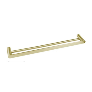 Vetto Double Towel Rail 750mm Brushed Gold - IS1714BG
