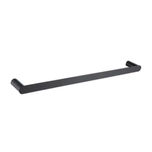Vetto Single Towel Rail 750mm Black - IS1713B