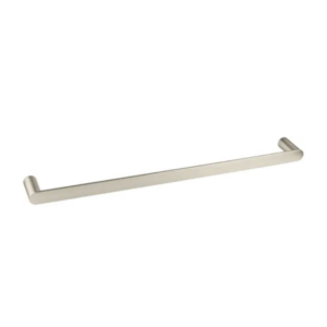 Vetto Single Towel Rail 750mm Brushed Nickel - IS1713BN