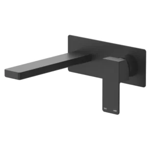 Aleko Wall-Spout Combo Black - WBA-28-BLK-TK