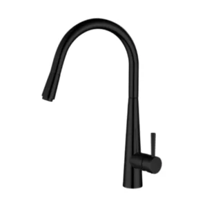 Kasper Pull Out Kitchen Mixer Matte Black - KSP0057BK