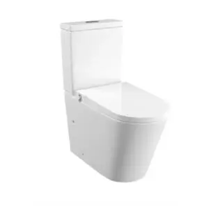 Zero Rimless Whirlpool Flushing Smart Bidet Toilet Suite