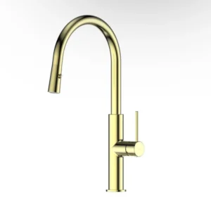 Maci Pull Down Sink Mixer LF21202542BB - PVD Brushed Brass