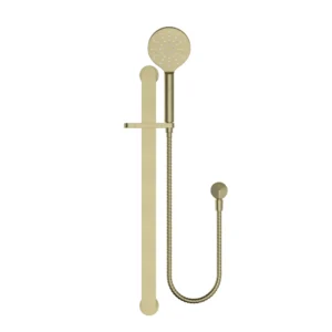3 Functional Hand Single Shower Rail – Brushed Gold
